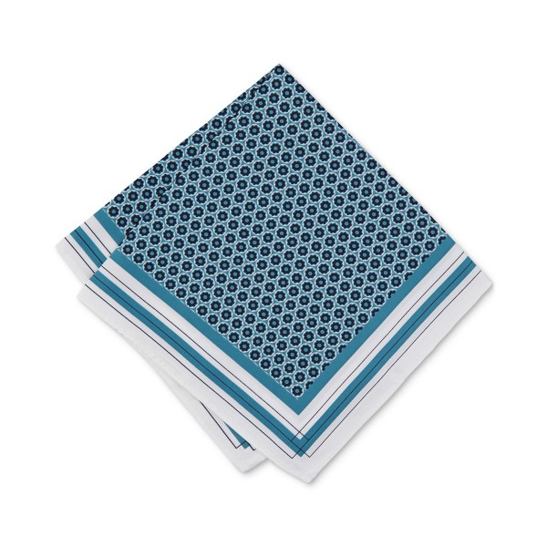 Men's Geometric-Print Pocket Square