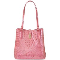 Embossed Leather Sho...