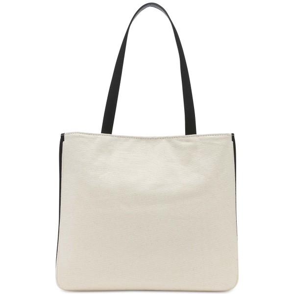 Canvas Tote with Magnetic Snap