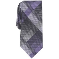 Men's Plaid Slim Tie...