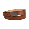 Men's Logo Plaque Belt