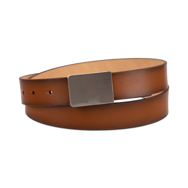 Men's Logo Plaque Belt