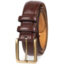 Men's Double-Loop Feather-Edge Belt