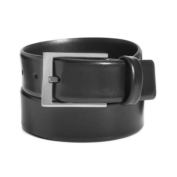 Men's Plaque-Buckle Dress Belt