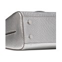 Embossed Leather Small Top Handle