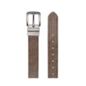 Reversible Casual Men's Belt with Embossed Strap