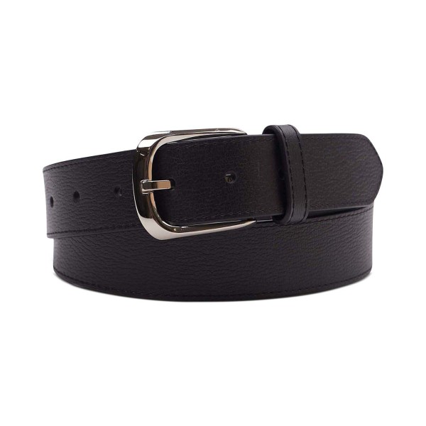 Men's Enamel Logo Ornament Casual Leather Belt