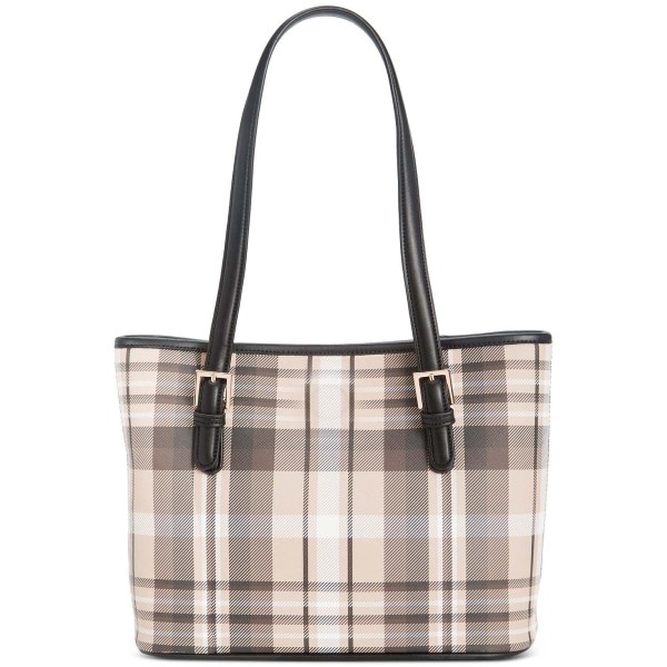 Plaid Tote