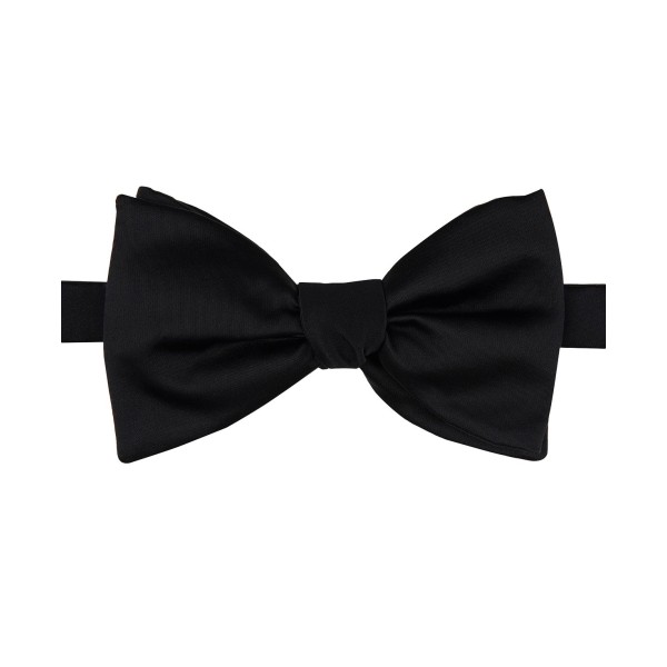 Men's Oversized Satin Solid Bow Tie