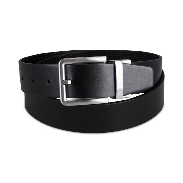 Men's Micro Logo Strap Reversible Casual Belt