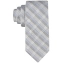 Men's Creme Plaid Tie