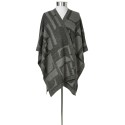 Women's Fall Abstract Logo Cape Sweater