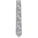 Sophisticated Men's Blossom Pattern Necktie